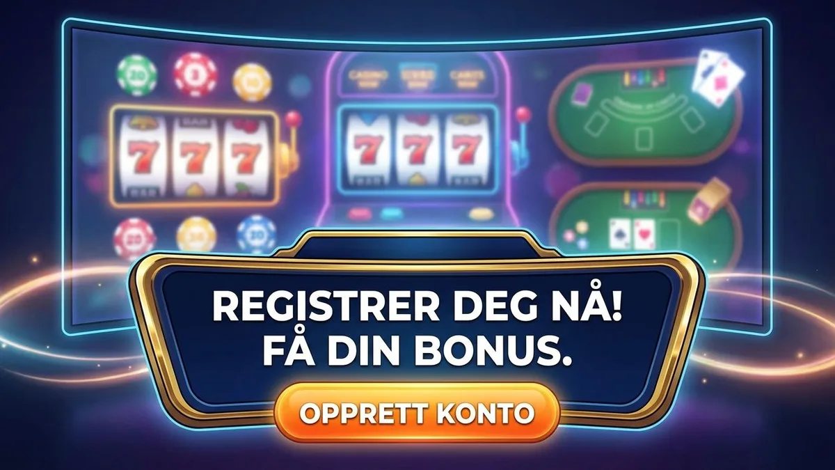 Registrer deg med bonus